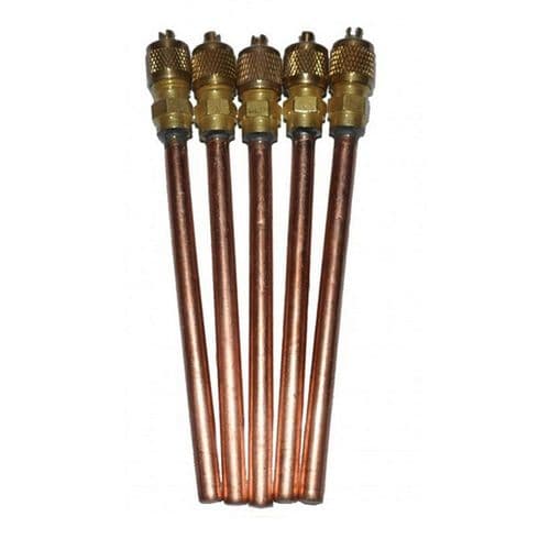 1/4 Schrader Access Valve 8cm (5 Pack)