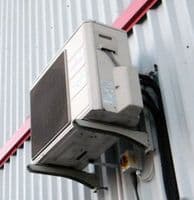 Air-con split Condensing unit  Wall Bracket Large 550mm Arm