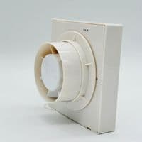 AirTech-UK 100mm (4 Inch) Bathroom & Kitchen Extractor Fan with Pull Cord – Quiet Ceiling, Wall, or