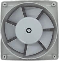 AirTech-UK Powerful Bathroom Extractor Fan with Humidistat – Silent 150mm (6 Inch) Wall Mounted Vent