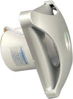 AirTech-UK Silent Bathroom Extractor Fan with LED Light – 100mm / 4 Inch Wall or Ceiling Ventilation