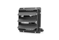 Axial Exhaust Fan 300mm with Built-in Speed Controller & Gravity Louvers | Wall-Mounted