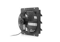 Axial Exhaust Fan 300mm with Built-in Speed Controller & Gravity Louvers | Wall-Mounted