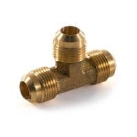 Brass Tee equal flare union Various Size