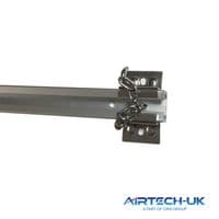 Channel Support Clamp with Stop Chain