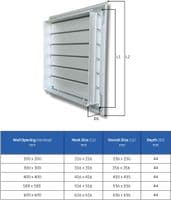 CRW Gravity Grilles, Aluminum - Anodized