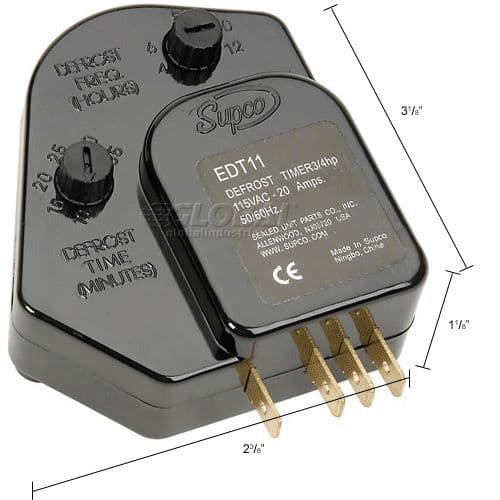 Defrost Timer Universal Electronic  EDT20 Supco