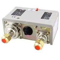 Dual Pressure Control Switch Refrigeration LP Auto HP Manual Reset