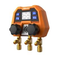 Elitech DMG-4B Digital Manifold Gauge Set with App Control for HVAC Systems