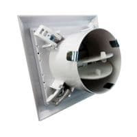 External Gravity Flap Grille With Spigot & Back Draft Shutter