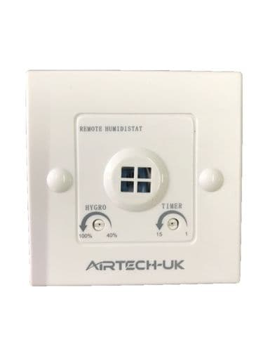 Extractor Fan Inline Bathroom Run on Timer + Humidity Sensor Switch Socket