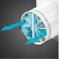 Extractor Fan Non Return Valve 100mm 4