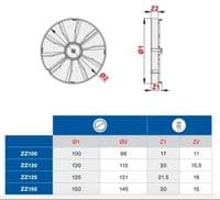 Extractor Fan Non Return Valve 100mm 4