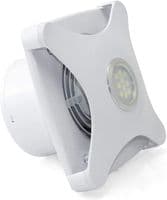 LED Bathroom Extractor Fan Ceiling or Wall  100mm 4