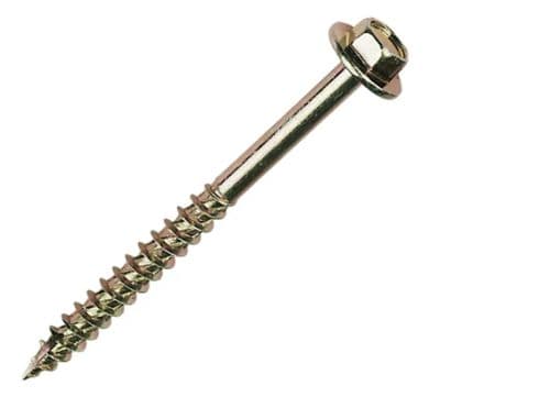 M10 x 160mm TurboCoach Hex Flange Self-Drilling Coach Screws- Pack of 10