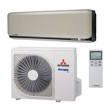 MHI Wall Mounted c/w Built In WIFI 3.5kW R32 Diamond Inverter 1ph Titanium
