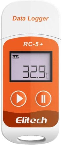 RC5+ USB PDF Reusable Temperature Data logger Recorder  32000 Points  RC-5+