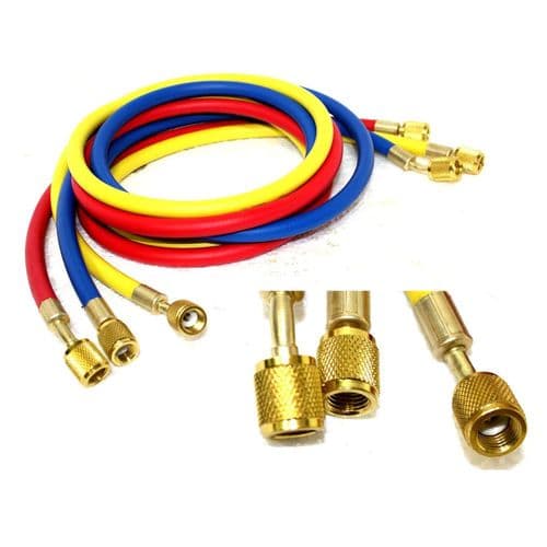 Refrigerant  Charging Hose 90cm Air-Con Refrigeration