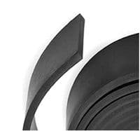 Rubber Strip Gasket Solid Neoprene 5mm Thick x 5m Long