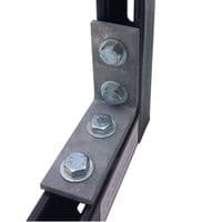 Strut Corner Connectors, 90 degree- 4 Hole