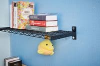 T-Shelf Wall Bracket Wired Double Protection- Enamel Baked