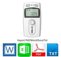 Temperature Data Logger Recorder Monitor  -30C to +60C  Elitech RC4
