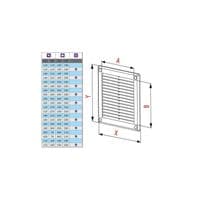 White air vent grille cover wall ducting ventilation grid