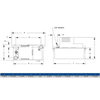 1.5 Litre Condensate Pump - Automatic Condensate Removal from Air Conditioning and Heating Equipment