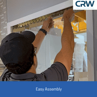 3mm x 300mm PVC Strip Curtain Kit Heavy Duty