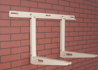 Air-con split Condensing unit  Wall Bracket Large 550mm Arm