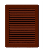 Air Vent Grille Brown Wall Ducting Ventilation Cover Grid