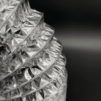 Aluminium Foil Flexible Ducting 10M Length All Sizes