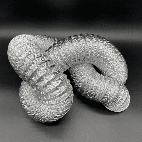 Aluminium Foil Flexible Ducting 10M Length All Sizes