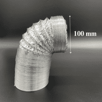 Aluminium Foil Flexible Ducting 10M Length All Sizes