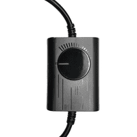 Axial Exhaust Fan 300mm with Built-in Speed Controller & Gravity Louvers | Wall-Mounted