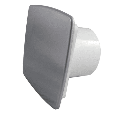 Bathroom Extractor Fan 100mm/4" Stainless Steel  Front Panel Option Timer Pull cord Humidity Sensor