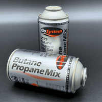 Butane Propane Mix Gas Cartridge - 170g Threaded EN417, GoSystem Premium Blend for Low Temperatures