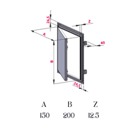 CRW Plasterboard Access Panels - Wall