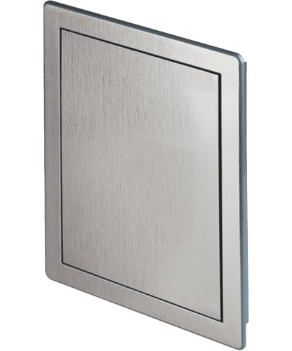 CRW Plastic Access Panel Silver- 150mm x 200mm