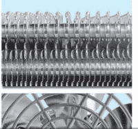 Evaporator 1.9kW Slim Three fan EVS 290 Slim Panel, ceiling mounted, Fitted Expansion Valve