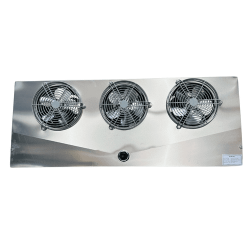 Evaporator 1.9kW Slim Three fan EVS 290 Slim Panel, ceiling mounted, Fitted Expansion Valve