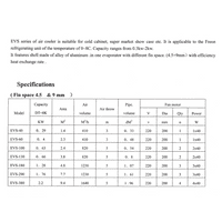 Evaporator 400W Slim Single fan EVS 60 Slim Panel