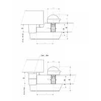 Fermod 920-921 Cold-room Door Fastener Lock select as required