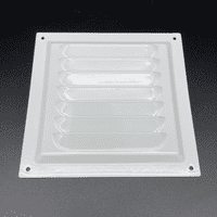 AirTech-UK Flat White Metal Fixed Grille 150x150mm with FlyScreen - External/Internal Mounting for Ventilation & Air Conditioning

CRW Flat White Metal Fixed Grille 150x150mm with FlyScreen - External/Internal Mounting for Ventilation & Air Conditioning
