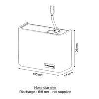 Flowita Evo Wall-mounted monoblock pump, dismountable, condensate removal-air conditioners