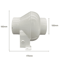 FlowMax Force Custom Bathroom Extractor Timer Fan Kit – Customisable Ventilation Solution