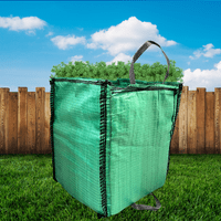 Green Garden Waste Bags 150 kg (45 x 45 x 56) cm Industrial Woven Polypropylene Material