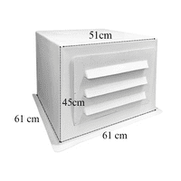 FiberGuard: High-Quality Fiberglass Condensing Unit Housing for Outdoor Equipment Protection