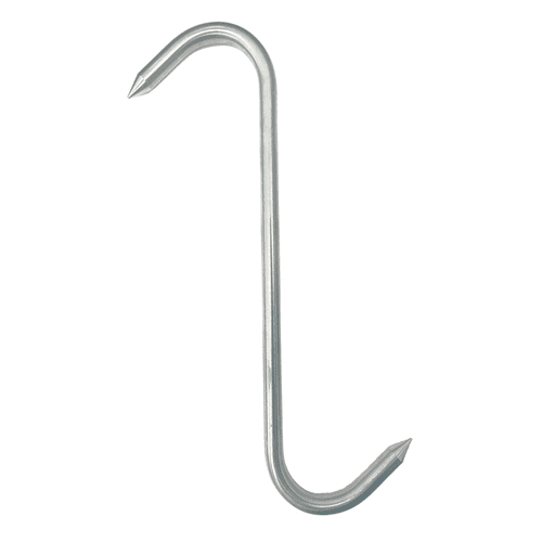 Heavy Duty Hanging Pointed S Hooks, 170MM