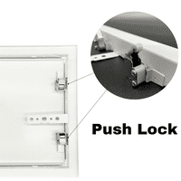 Metal Access Panel Door with Push-to-Open Access System Inspection Hatch Revision Door